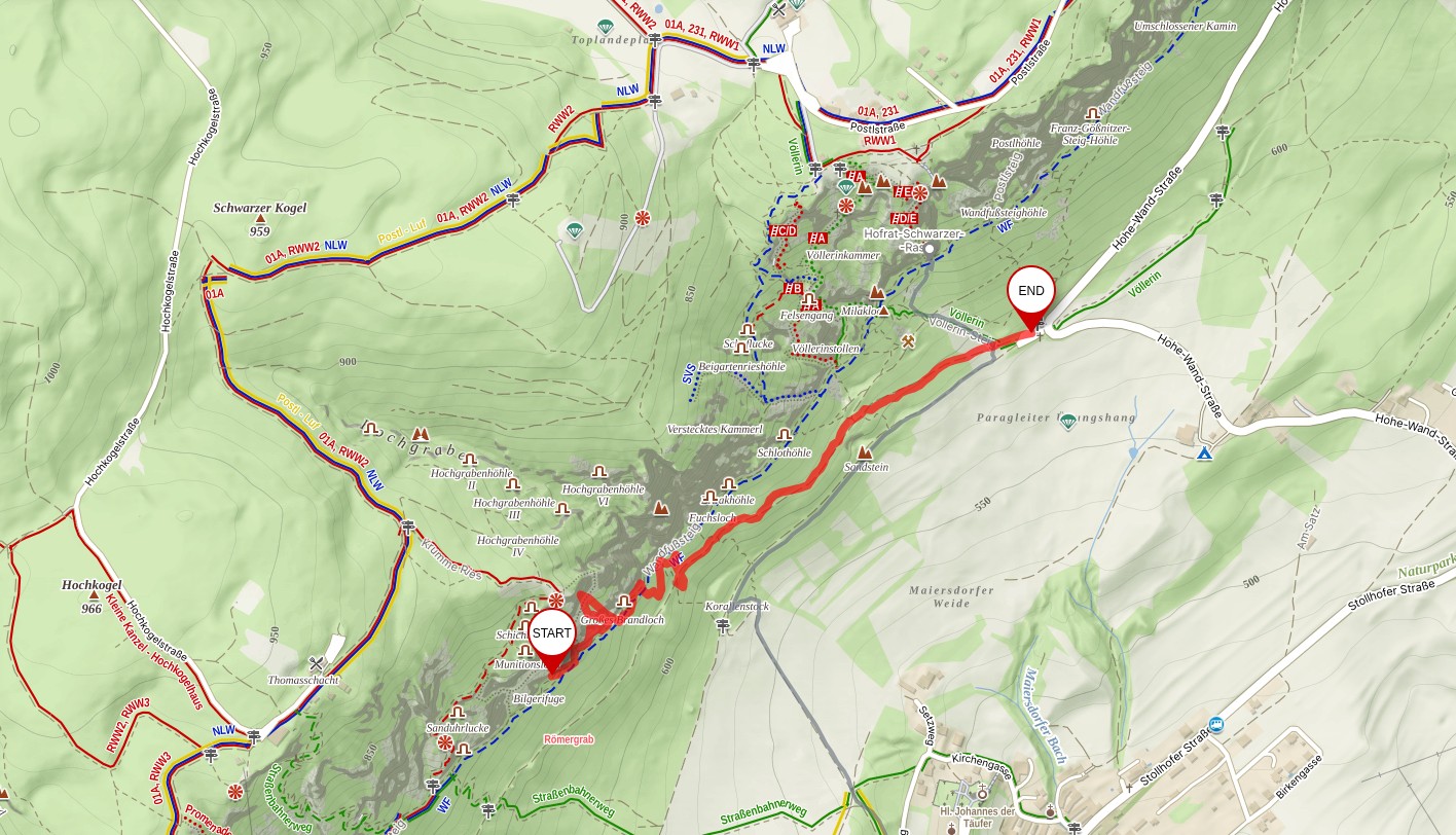Wildenauers trasa pristup