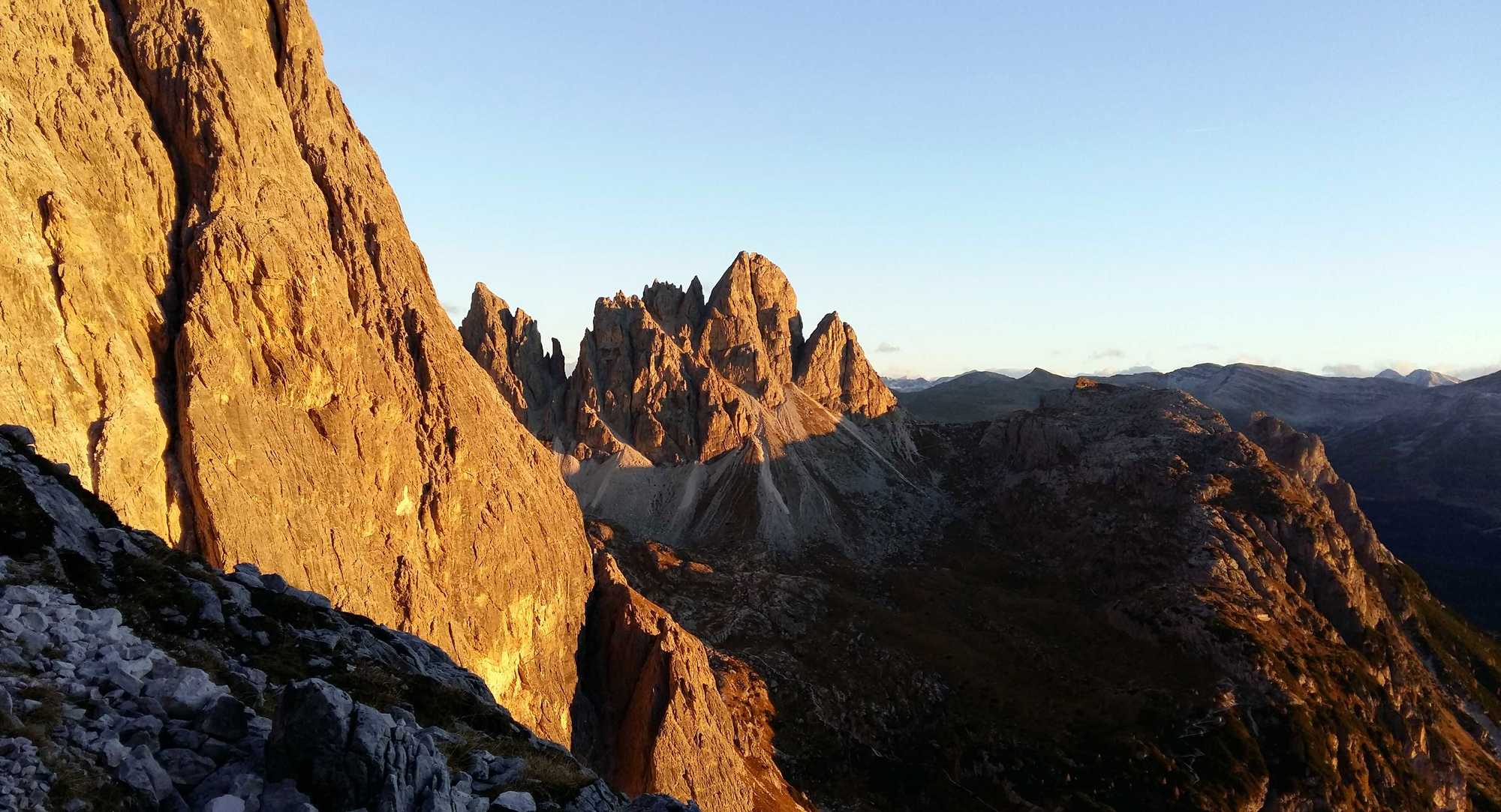 Vyfarbená Croda Rossa