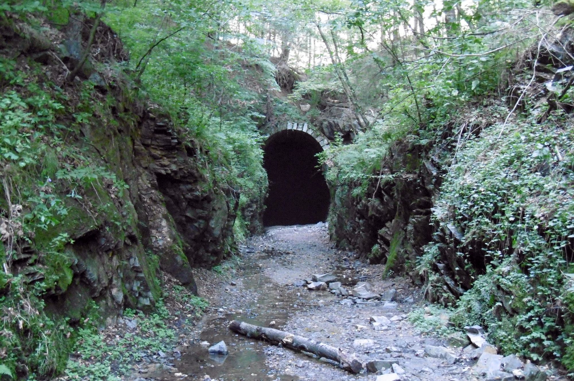 koniec Slavošovského tunela