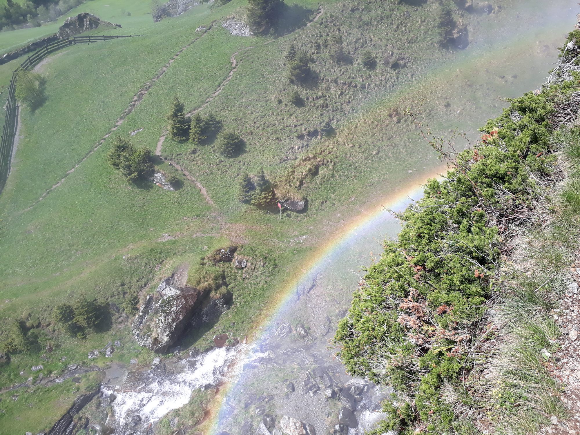 Ferrata Fallbach - kam sa pozrieš, vidíš dúhu