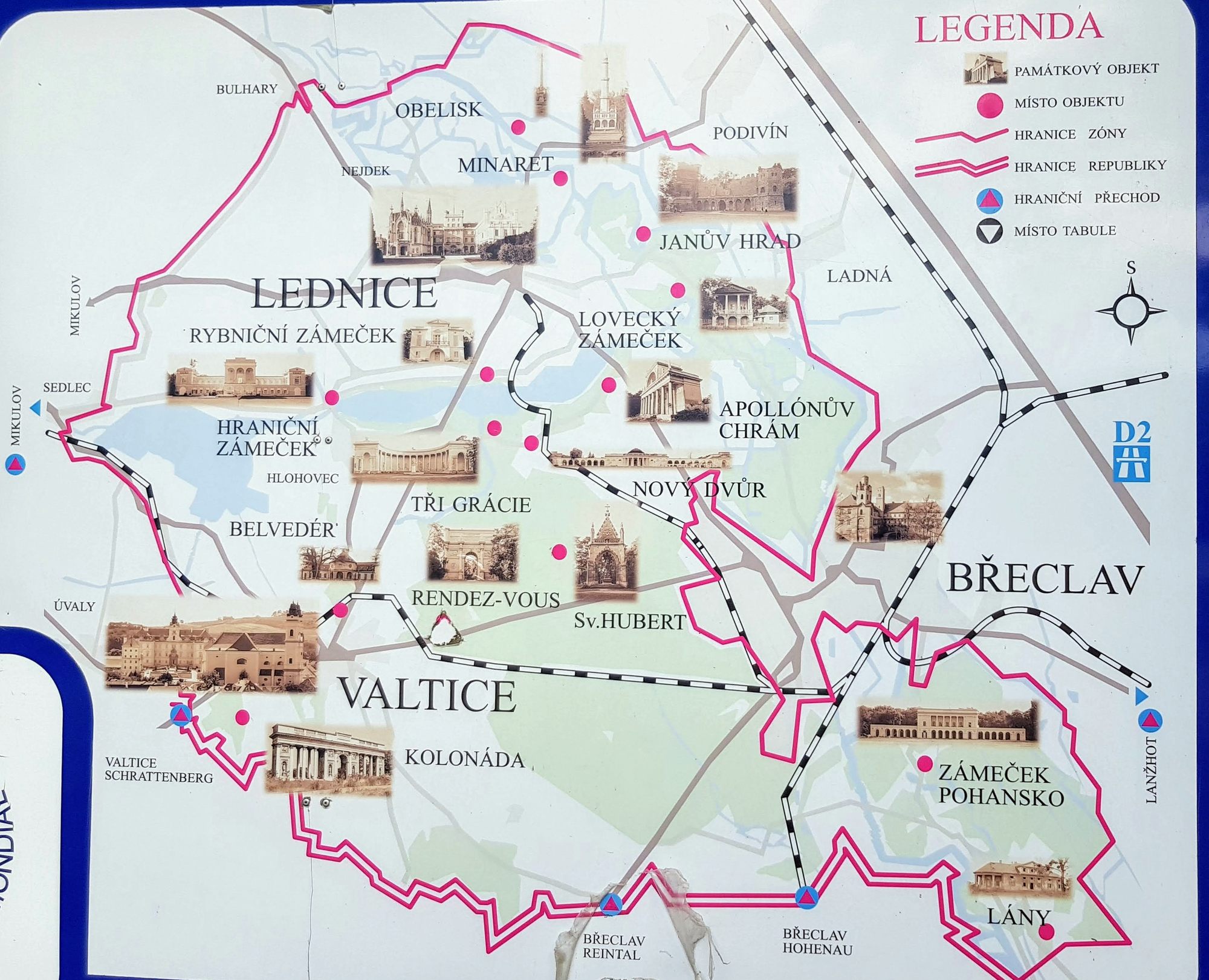 02 Infotabuľa Lednicko Valtického areálu