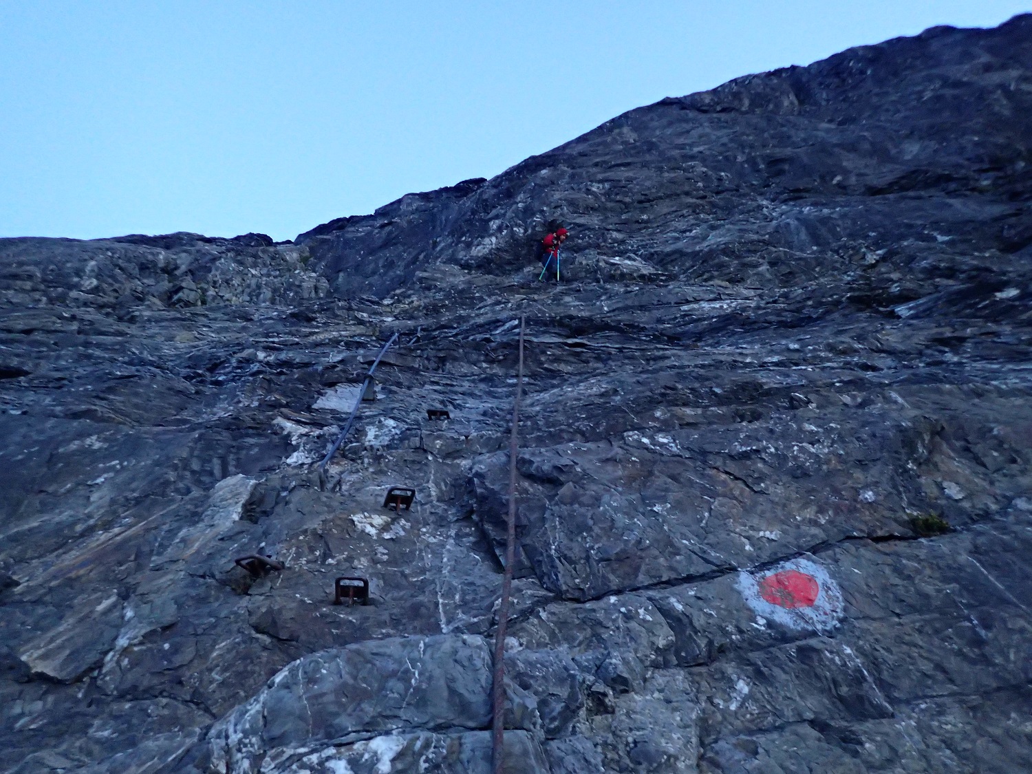 pod sedlom Passage du Dérochoir 2190m