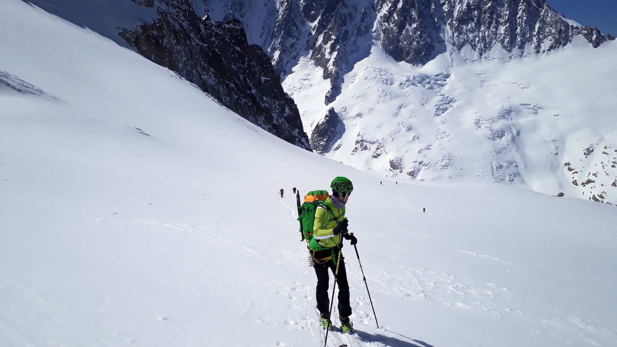 09 Stúpanie do Col du Chardonnet