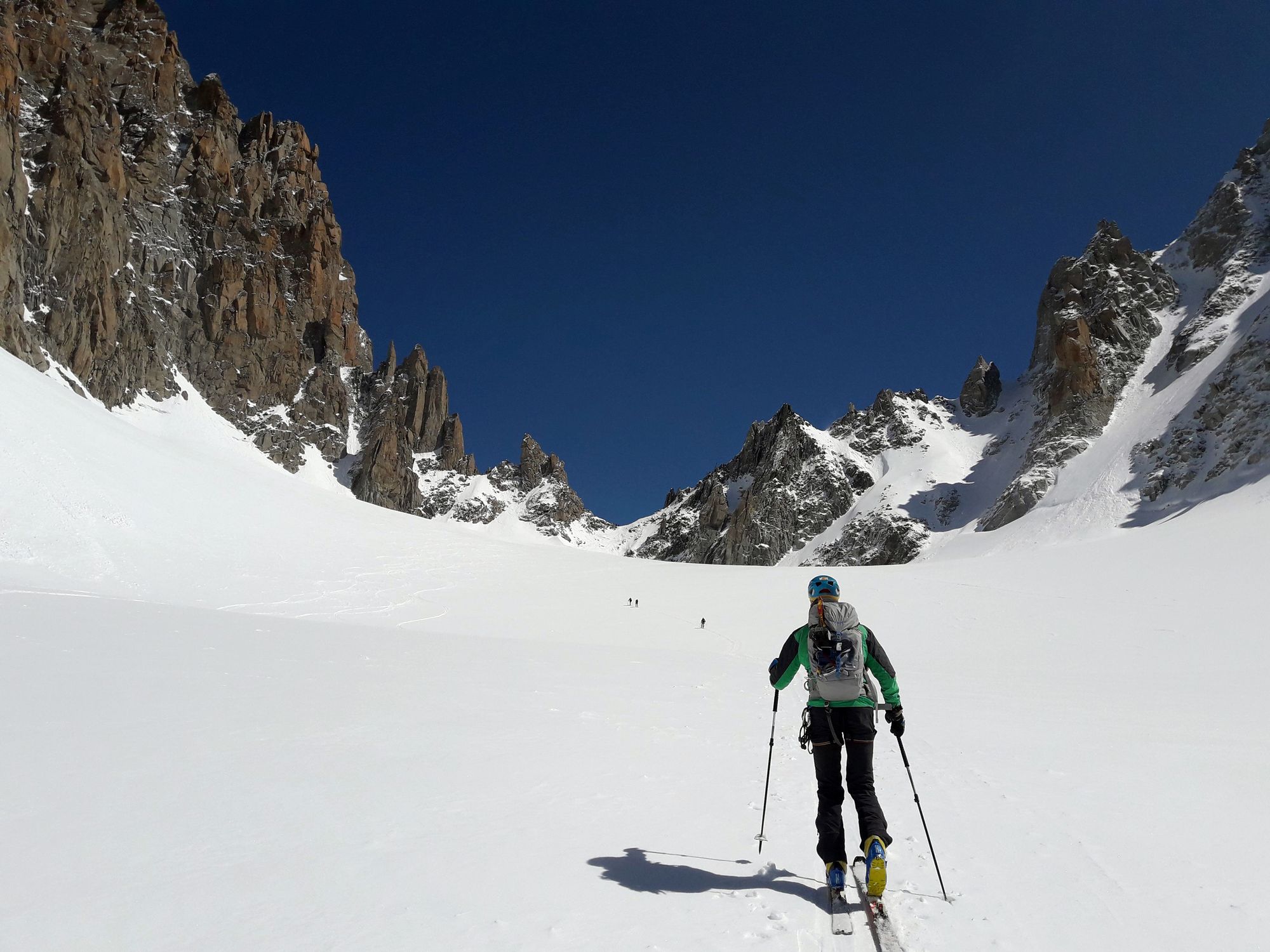 10 položený záver stúpania do Col du Chardonnet