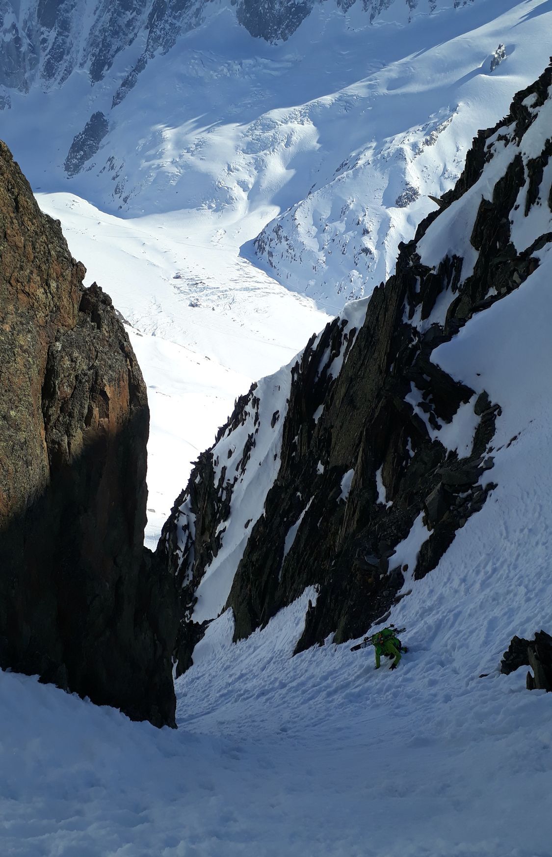 23 Zliezanie z Col du Passon