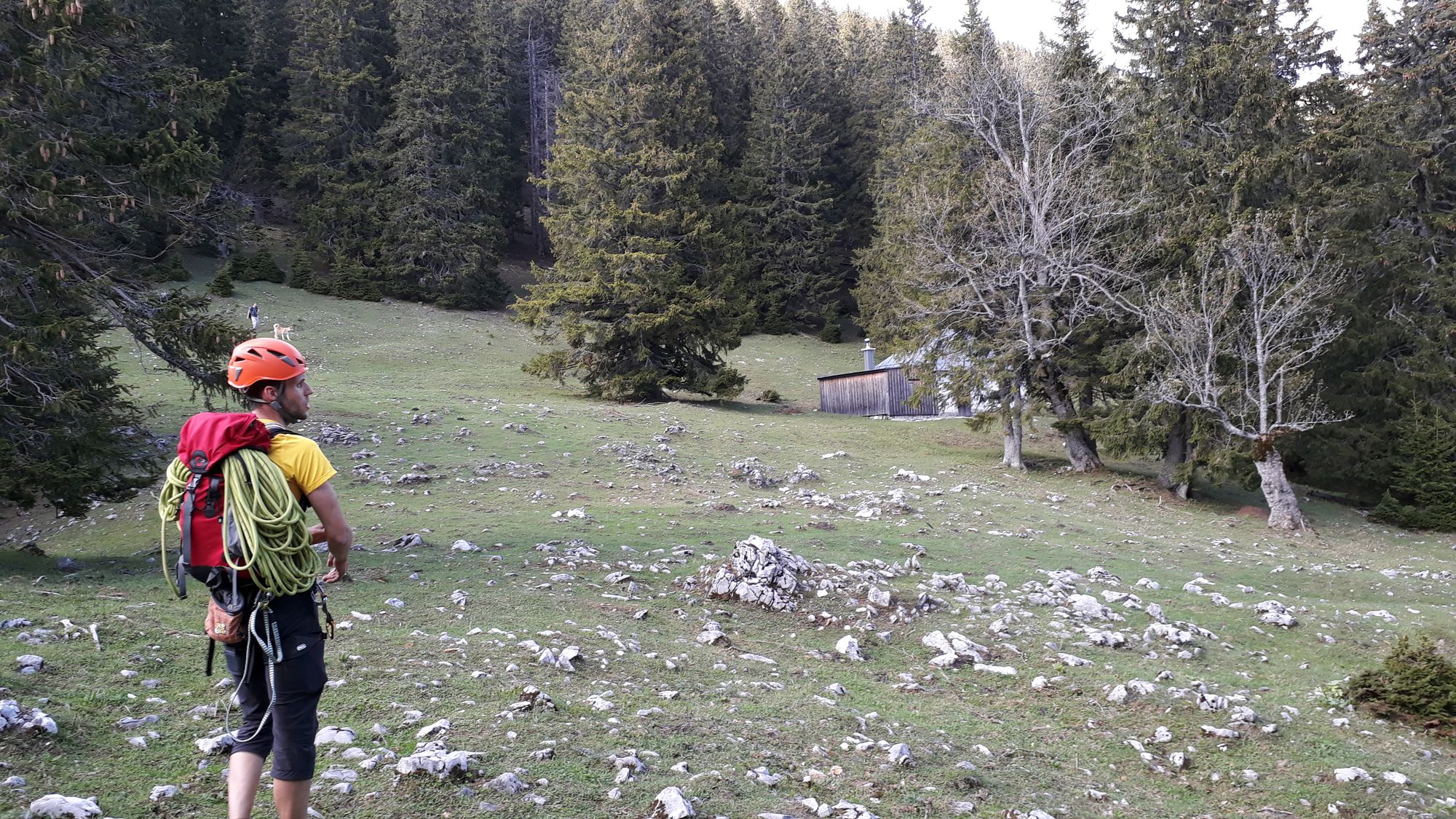 19 Stadelwand čistinka s poľovníckou chatkou