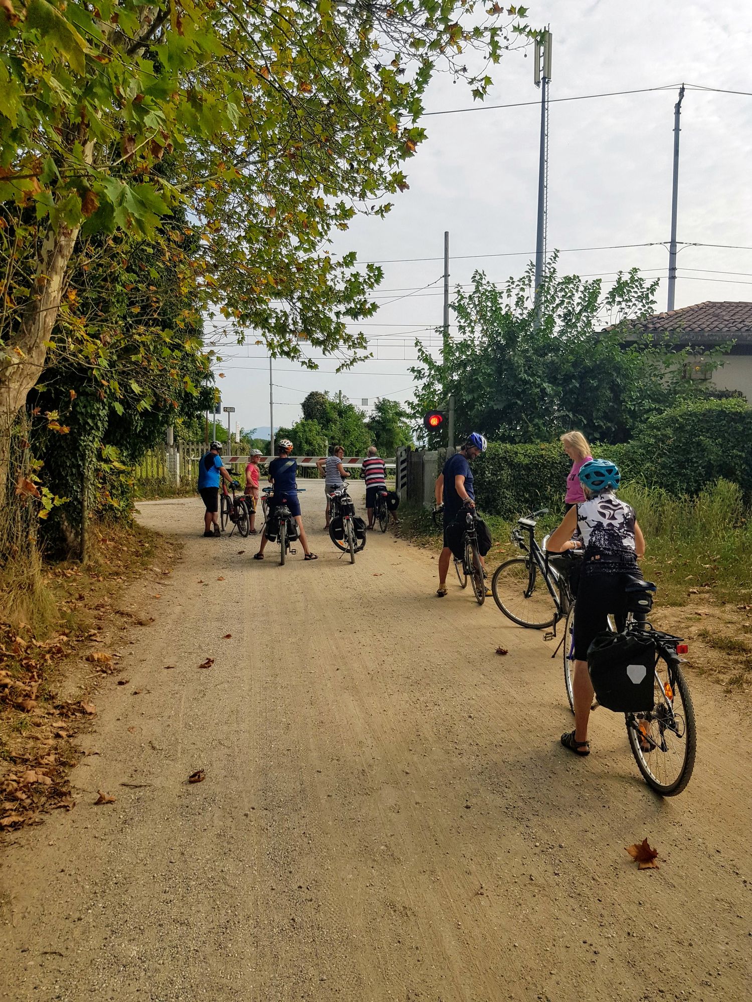 36 Ciclovia Alpe Adria - hustá cyklopremávka na juh od Udine