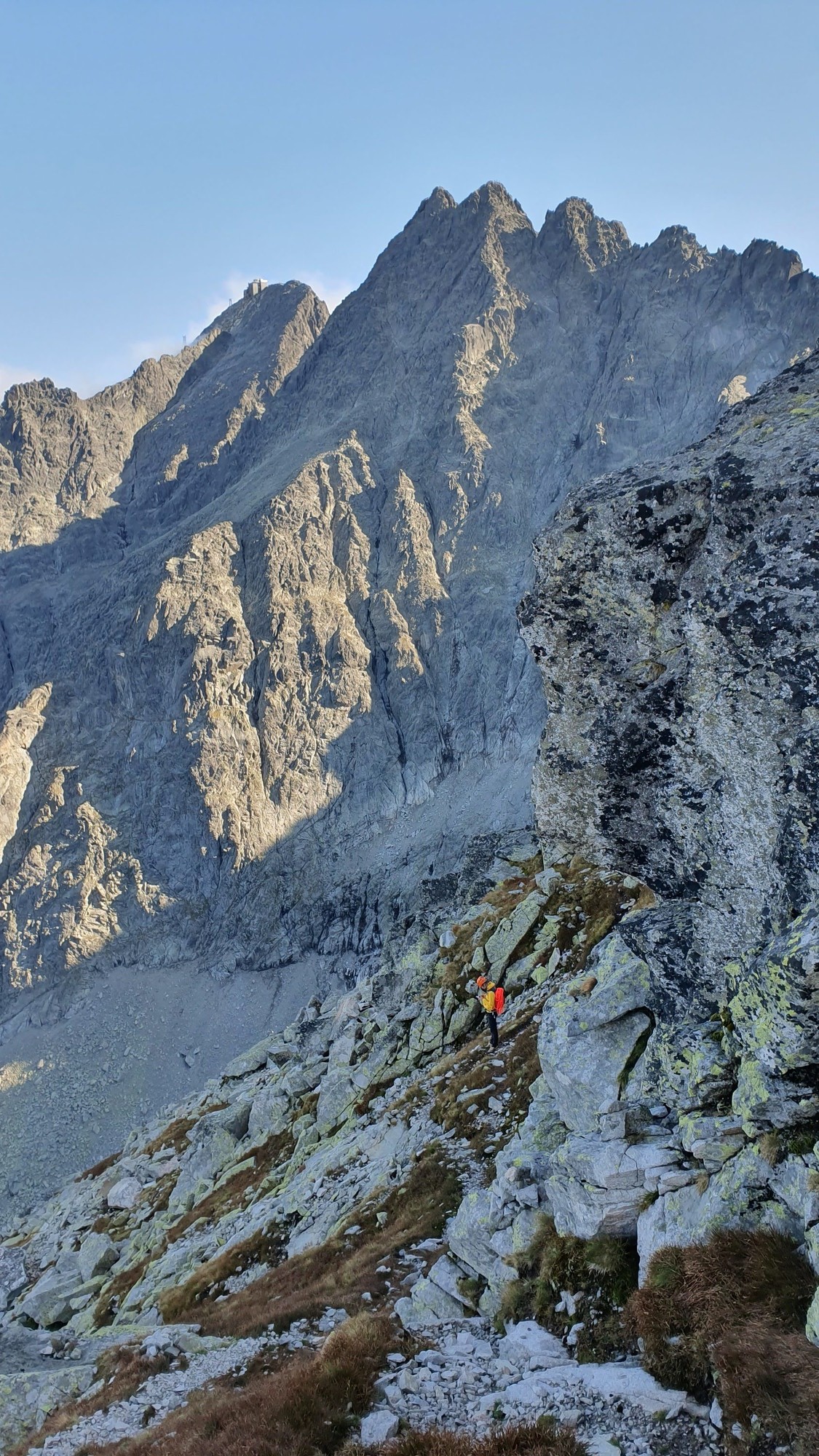 22 Cierny stit - zostup