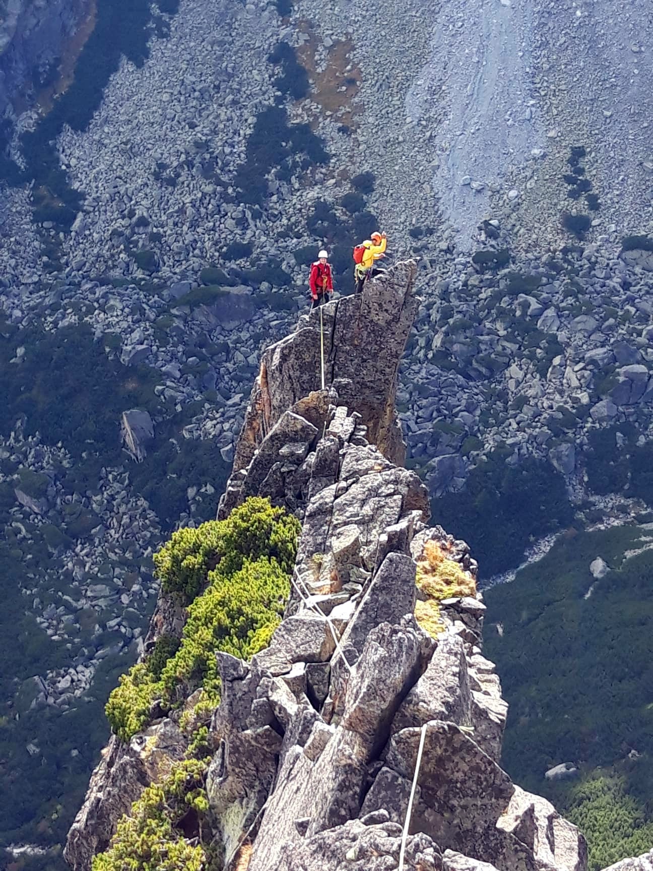 07 Prostredný hrot - piata dĺžka po rebre