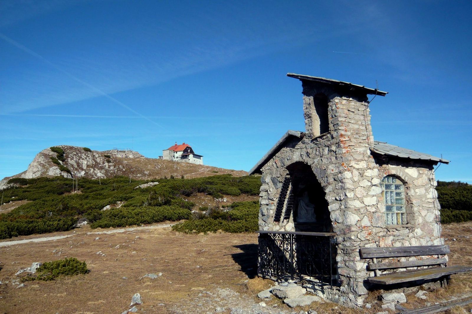 21 Schneealpe na jeseň