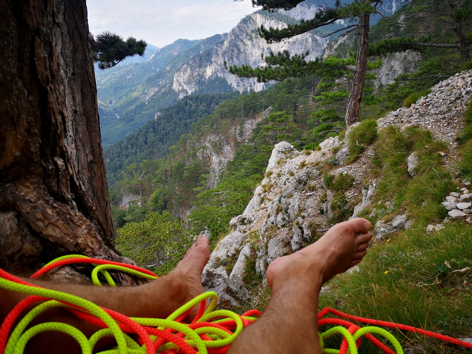 Himmelsleiter 13 nohy dostávajú zabrať