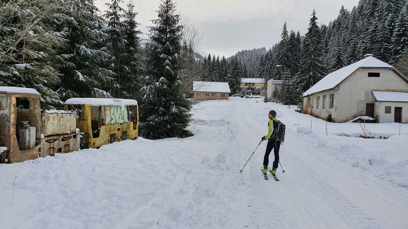 01 Lyžovačka v Krížskej doline pod Chabencom