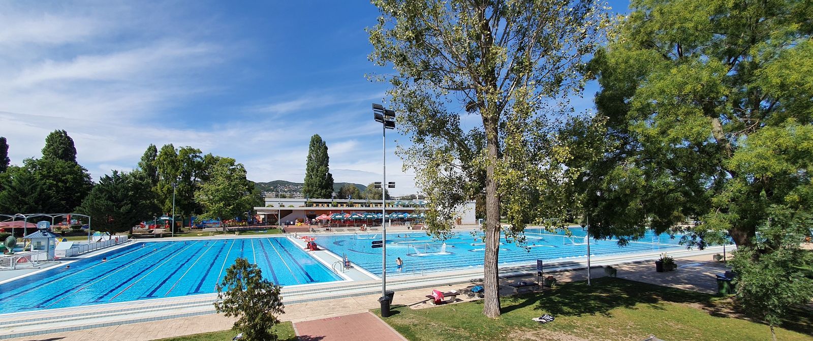 32 Leto pri Dunaji - kúpalisko Palatinus na Margitinom ostrove
