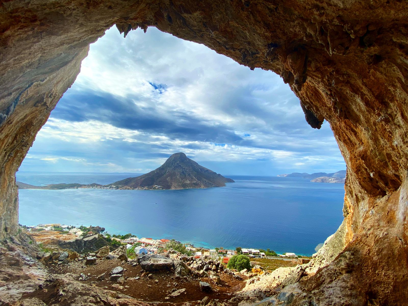 View of Telendos from the Iannis sector.