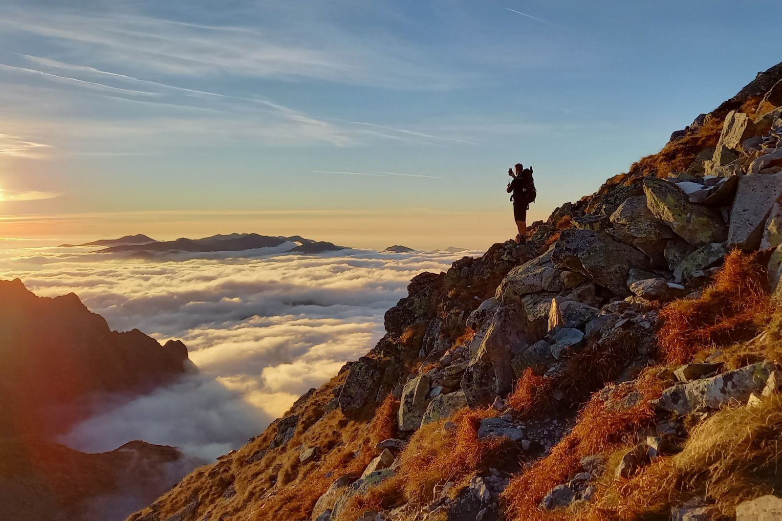 09 Psotkov memoriál 2021 - z príprav na pretek, výhľad na Západné Tatry