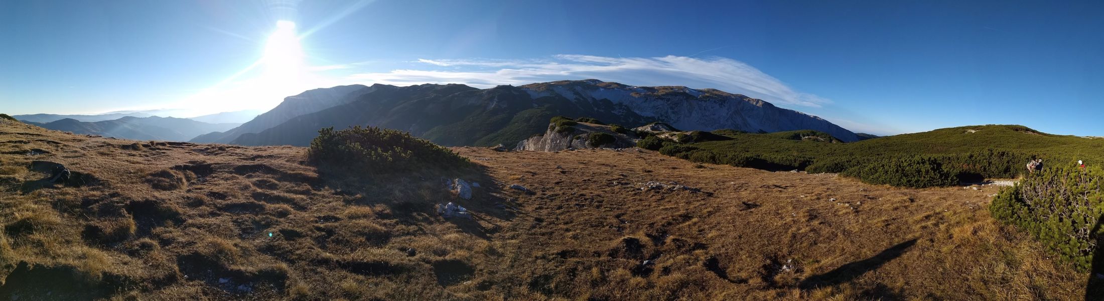 Haidsteig 29 - panoráma z vrcholu