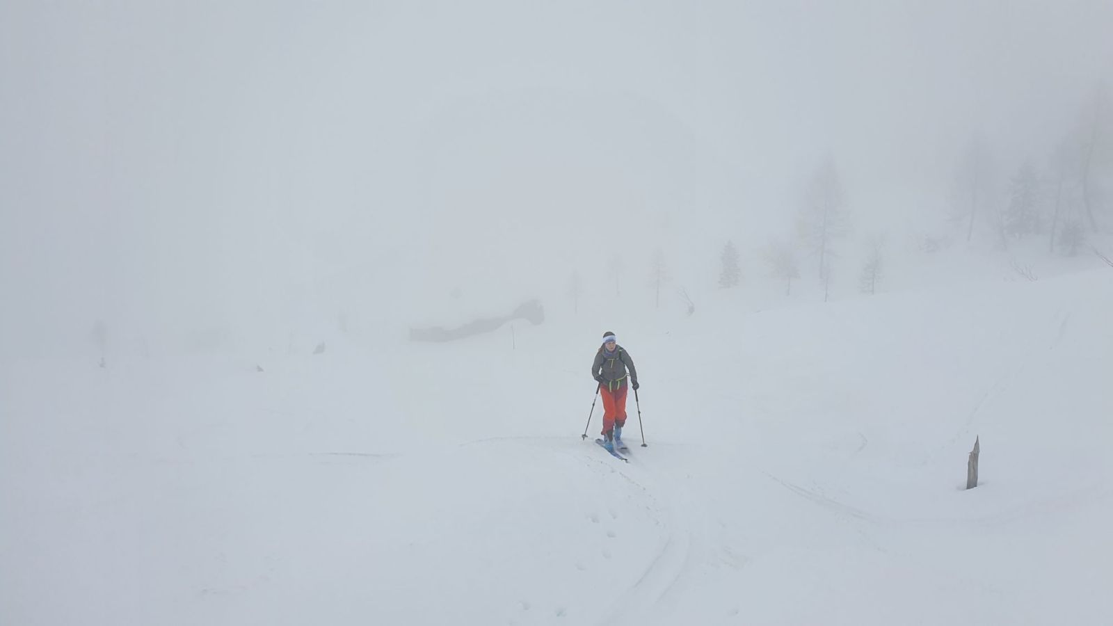 06 Skialp v doline Krnica - v hmle