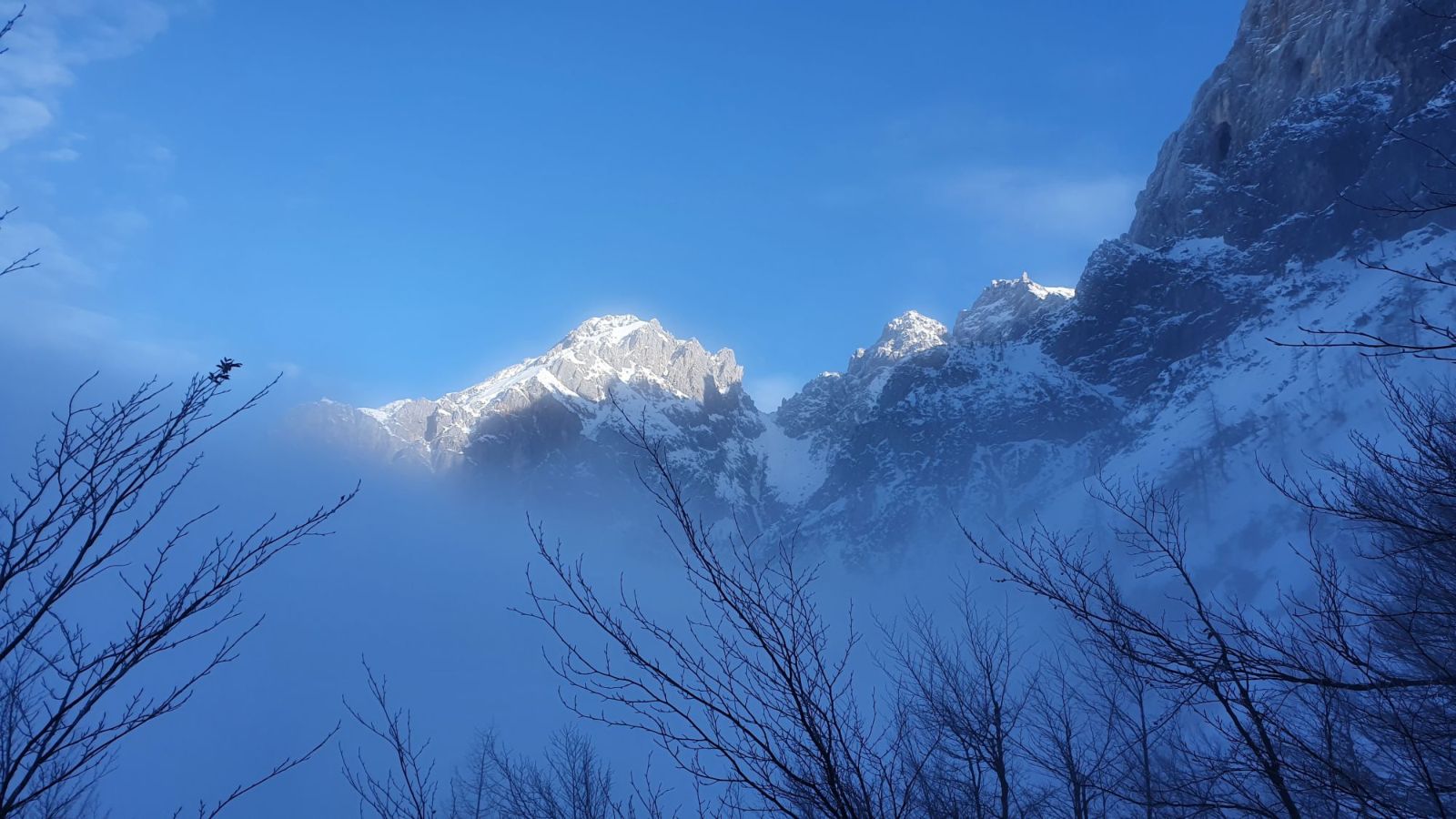 07 Skialp v doline Krnica - prvé nesmelé výhľady