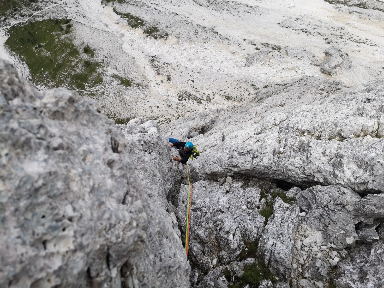 14 Lezenie na Punta Col de Varda