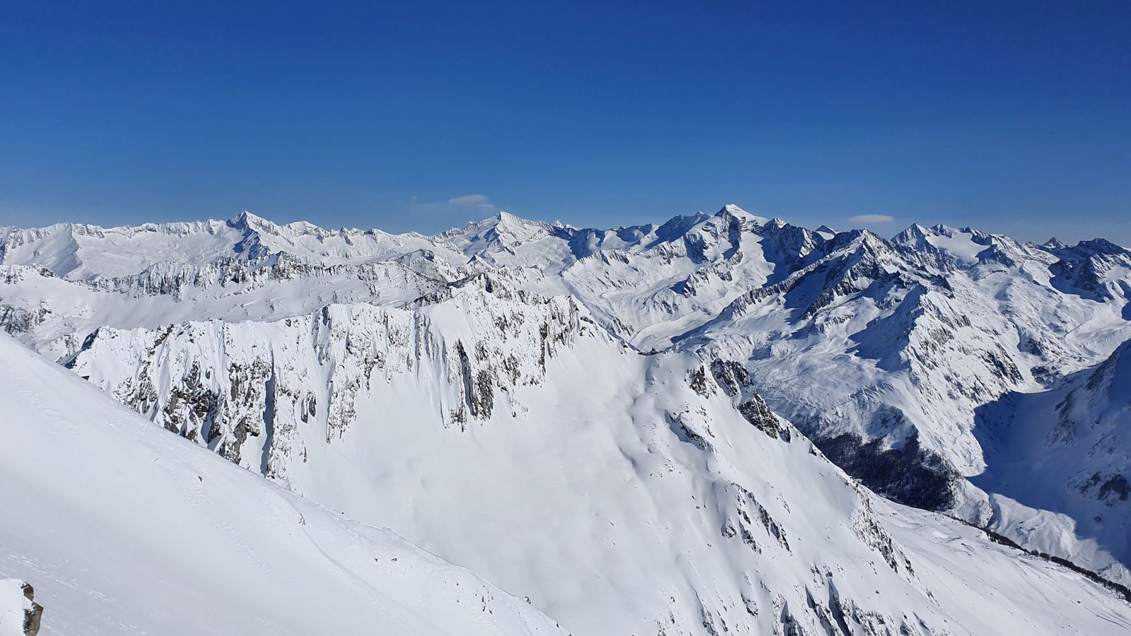 12 Rauchkofel: panoráma smerom na severovýchod