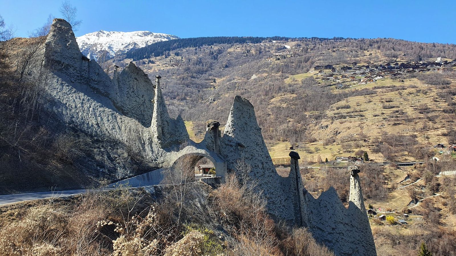 32 Arolla - Pas de Chèvres: takýto úkaz sme objavili cestou z výletu
