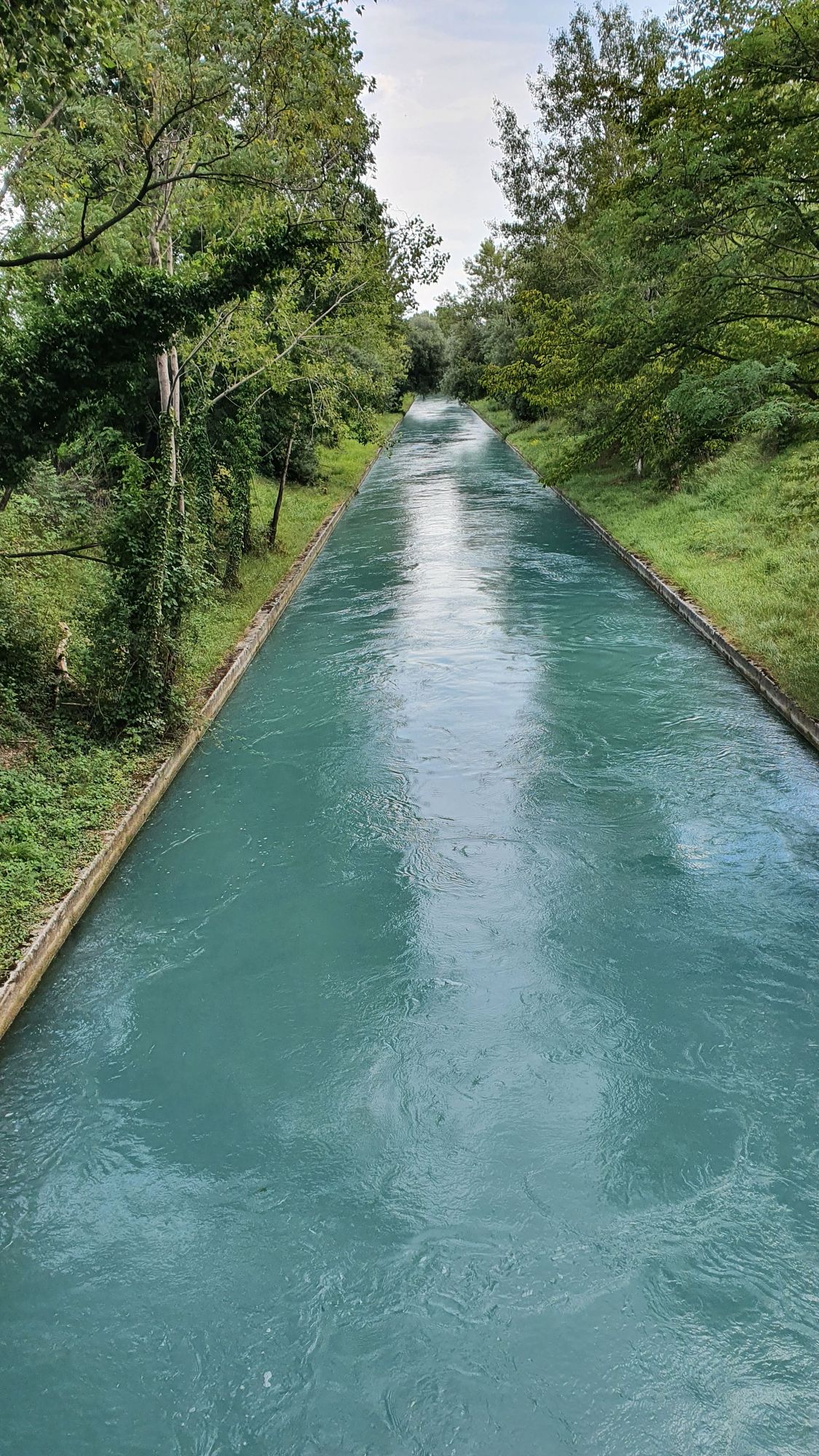 15 Cyklo Lago di Cavazzo zavlažovací kanál pri Gemone