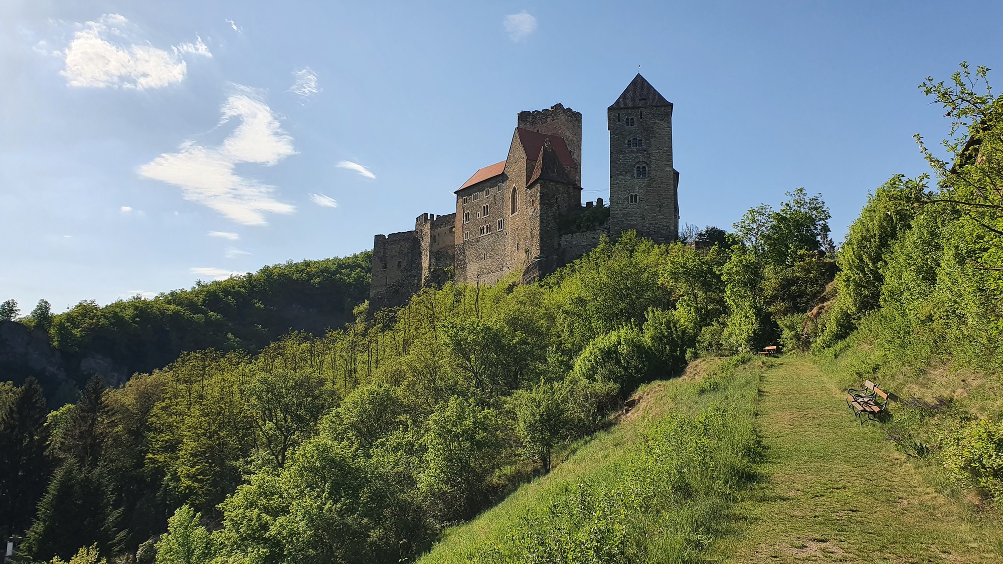 04 Cykloturistika Podyjí hrad v Hardeggu