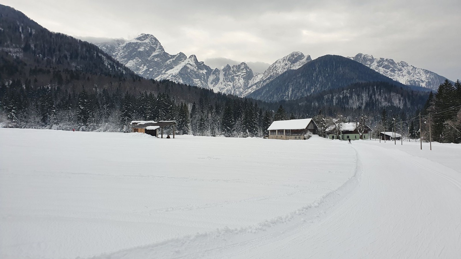 Trasy na bežecké lyžovanie Rateče, Planica 07
