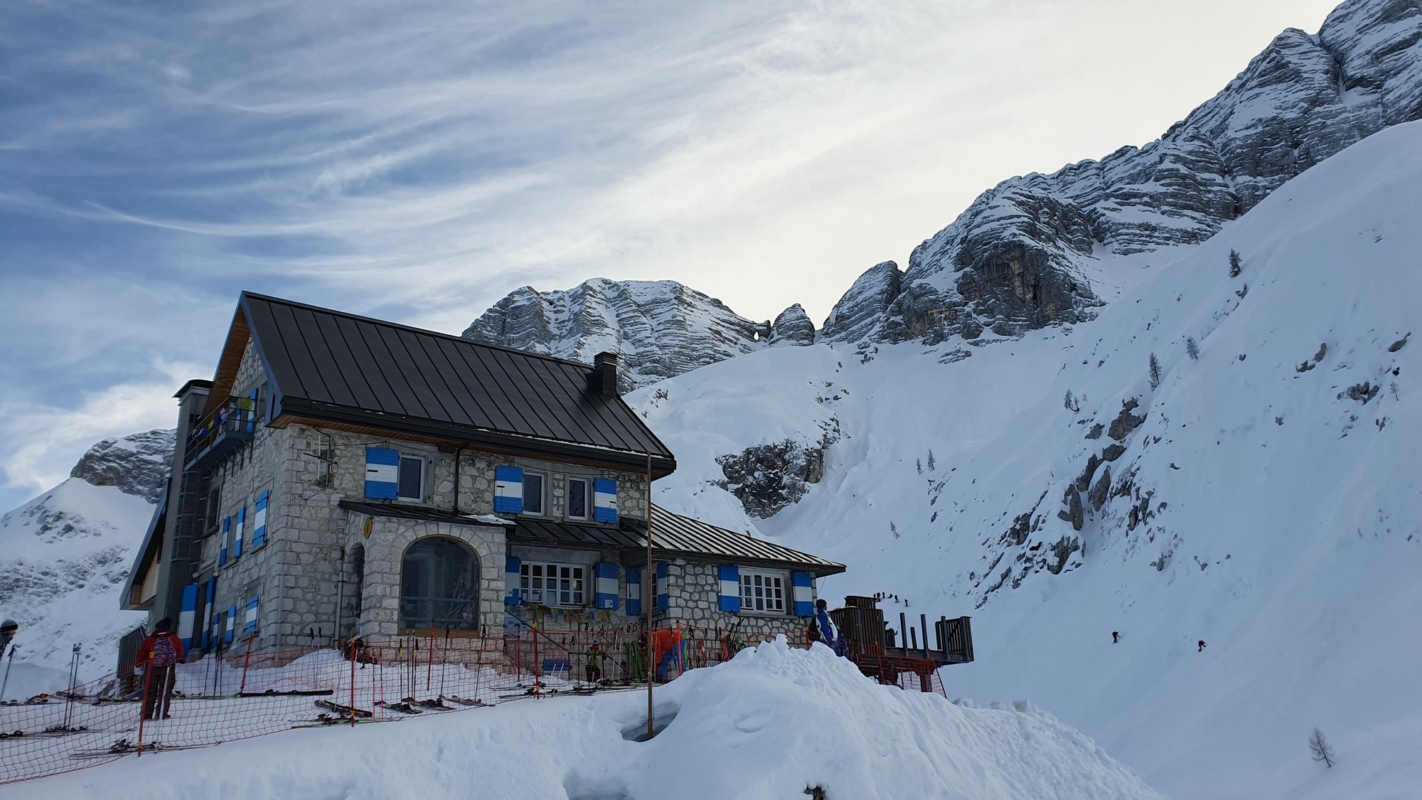 19 Sella Nevea Prestreljeniško okno