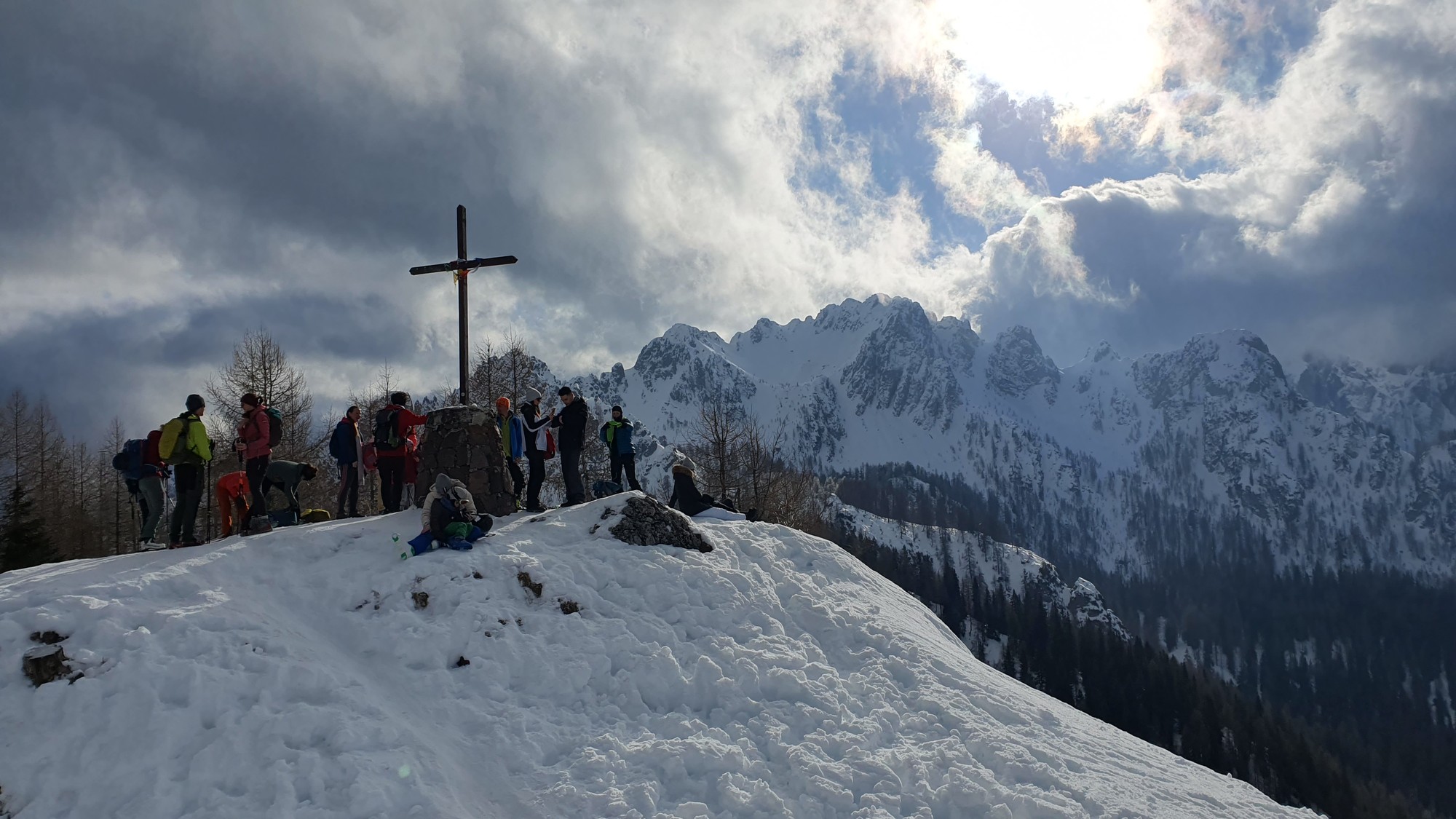 Monte Lussari 10 - vrchol