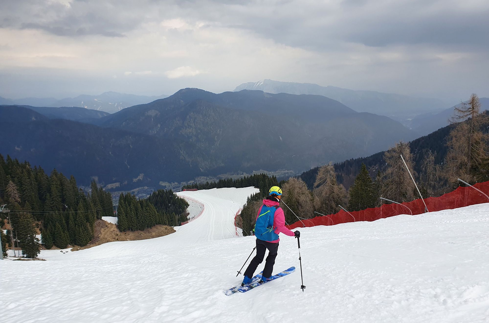 Monte Lussari 19 - jarná zjazdovka