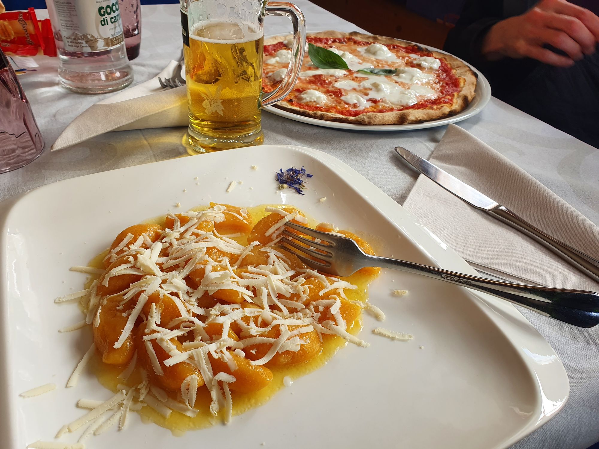 Monte Lussari 21 - Gnocchi di zucca s miestnym údeným syrom
