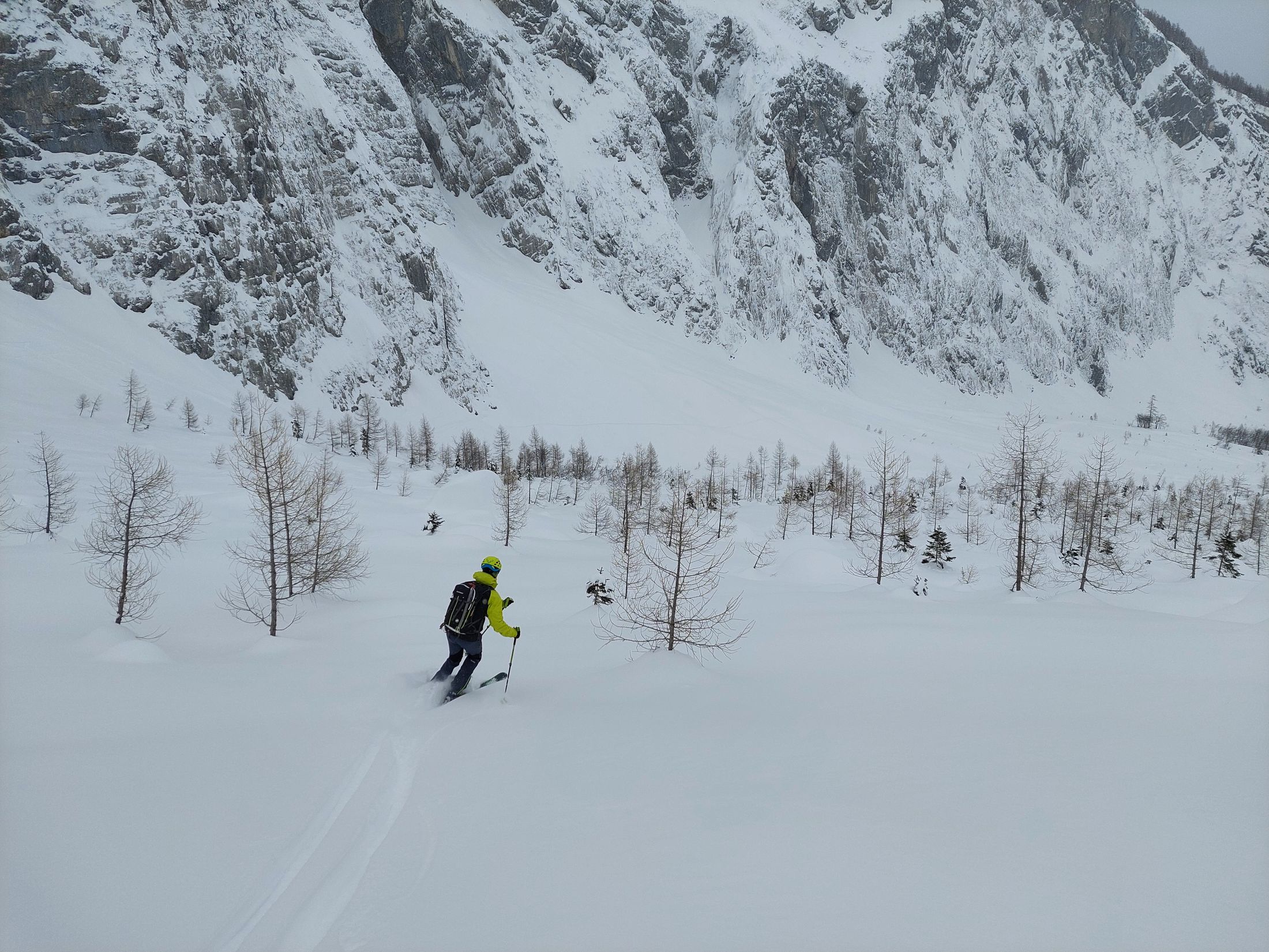 13 Planica - Kotovo Sedlo: posledné metre dobrej lyžovačky