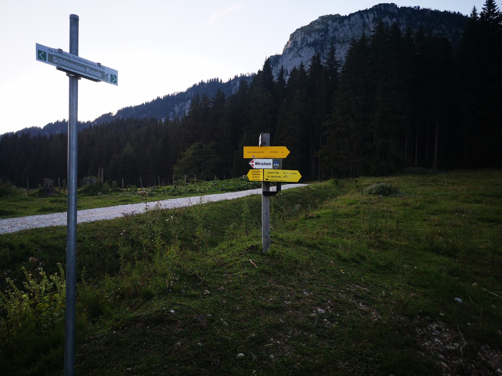 Cirettissima Hochtausing 32 večerný Hochtausing