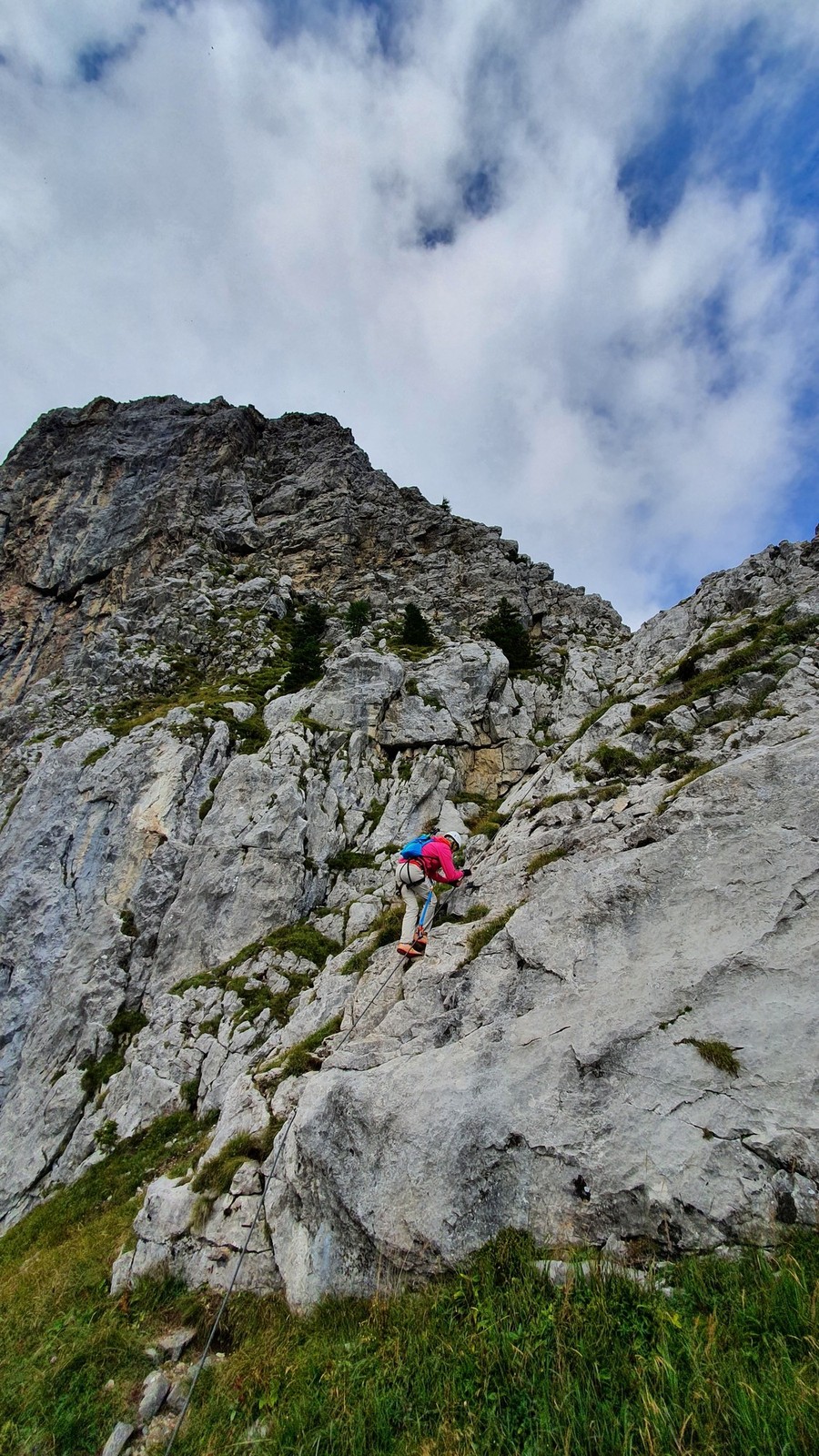 Via ferrata Winkelturm Ostgrat (09) - ľahký začiatok