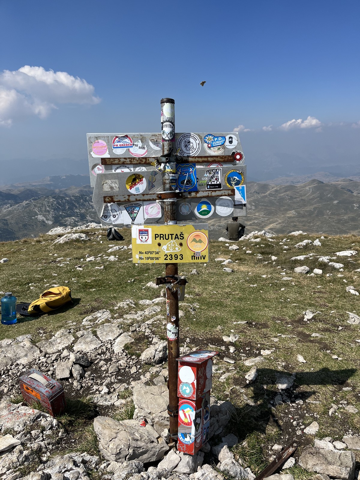 Výstup na Prutaš (05) Vrchol