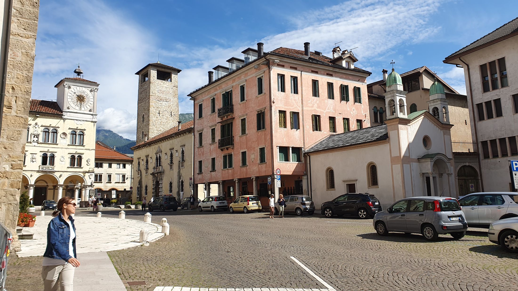 Cykloturistika Lago di Santa Croce, rieka Piava (03) - Belluno