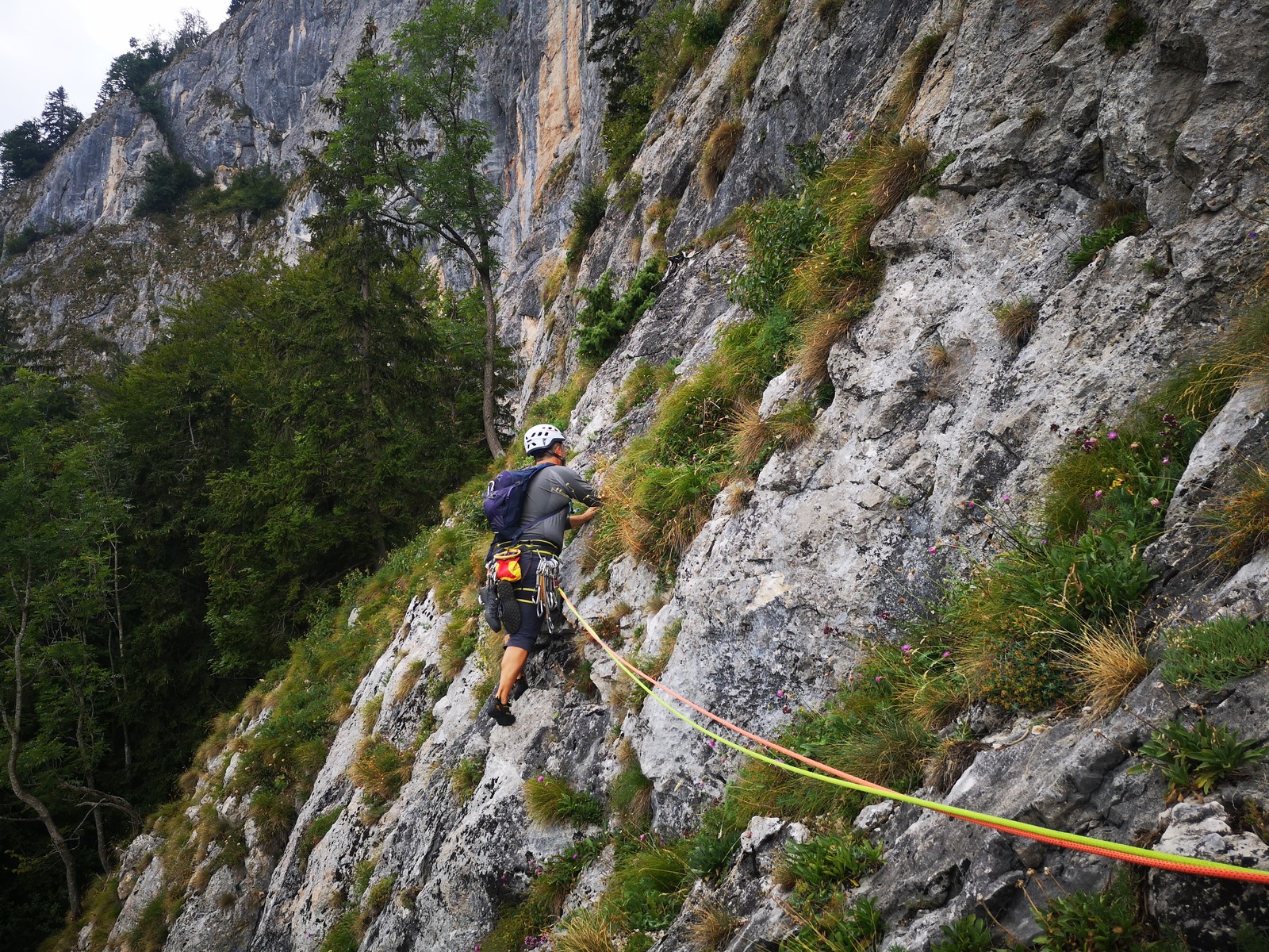 Triple A (8) druhá dlžka traverz