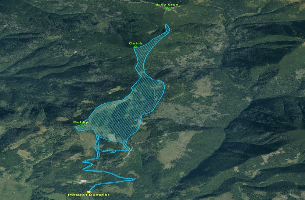 Ski touring - Babky Červenec. Zdroj: Návštevný poriadok TANAP