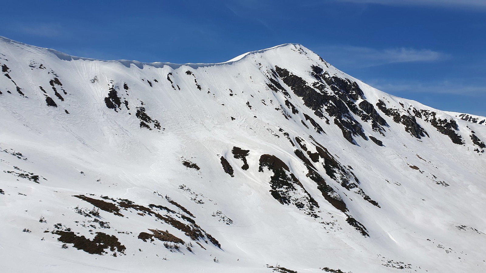 Trangoška, Dumbier a Siroká dolina (10) - hrebeň nad Širokou dolinou, Konská hlava