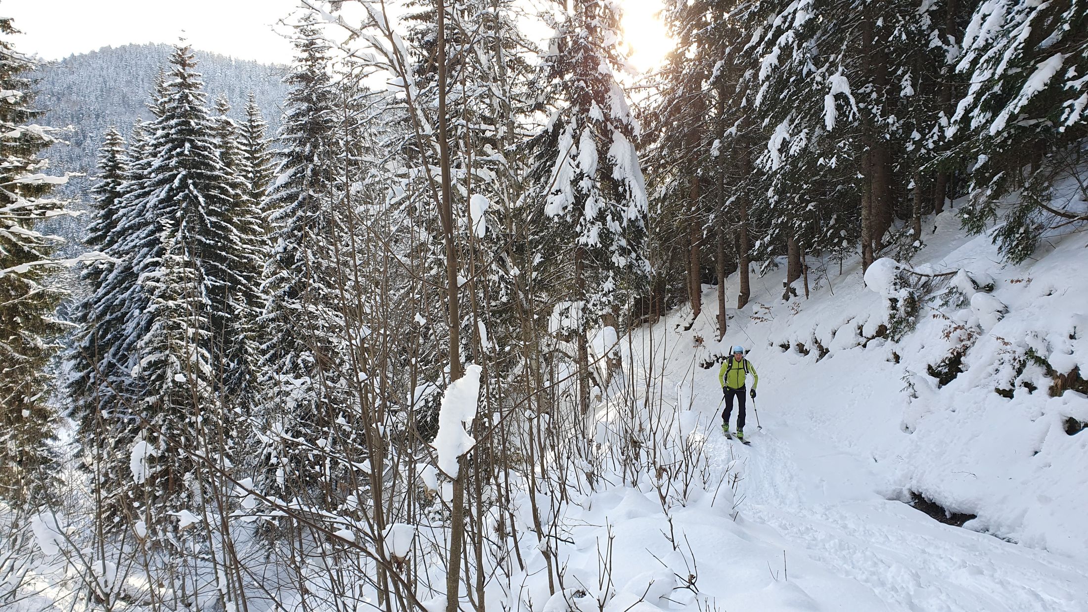 Ski touring Ugovizza, Monte Cocco (06)