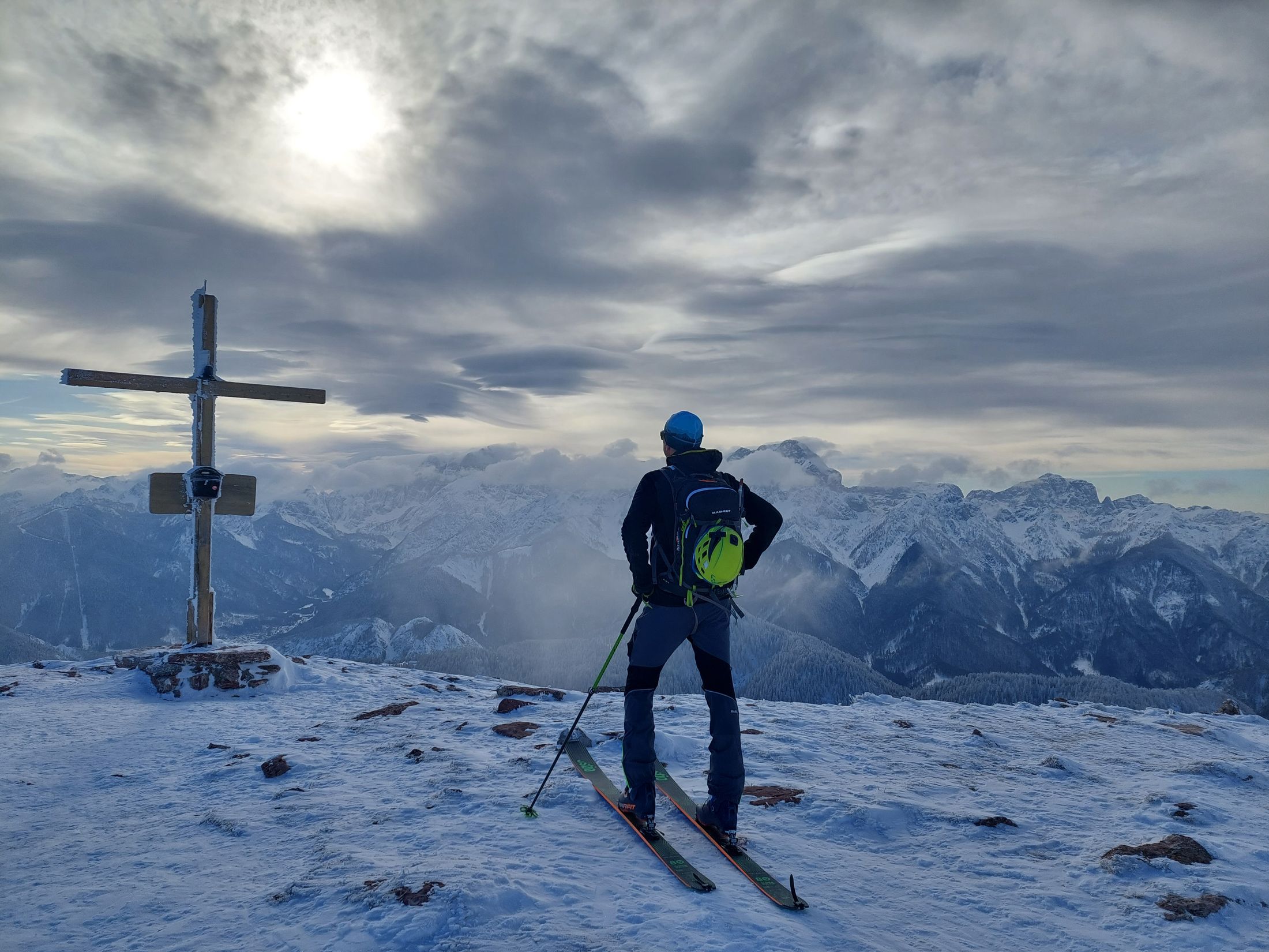 Ski touring Ugovizza, Monte Cocco (21)