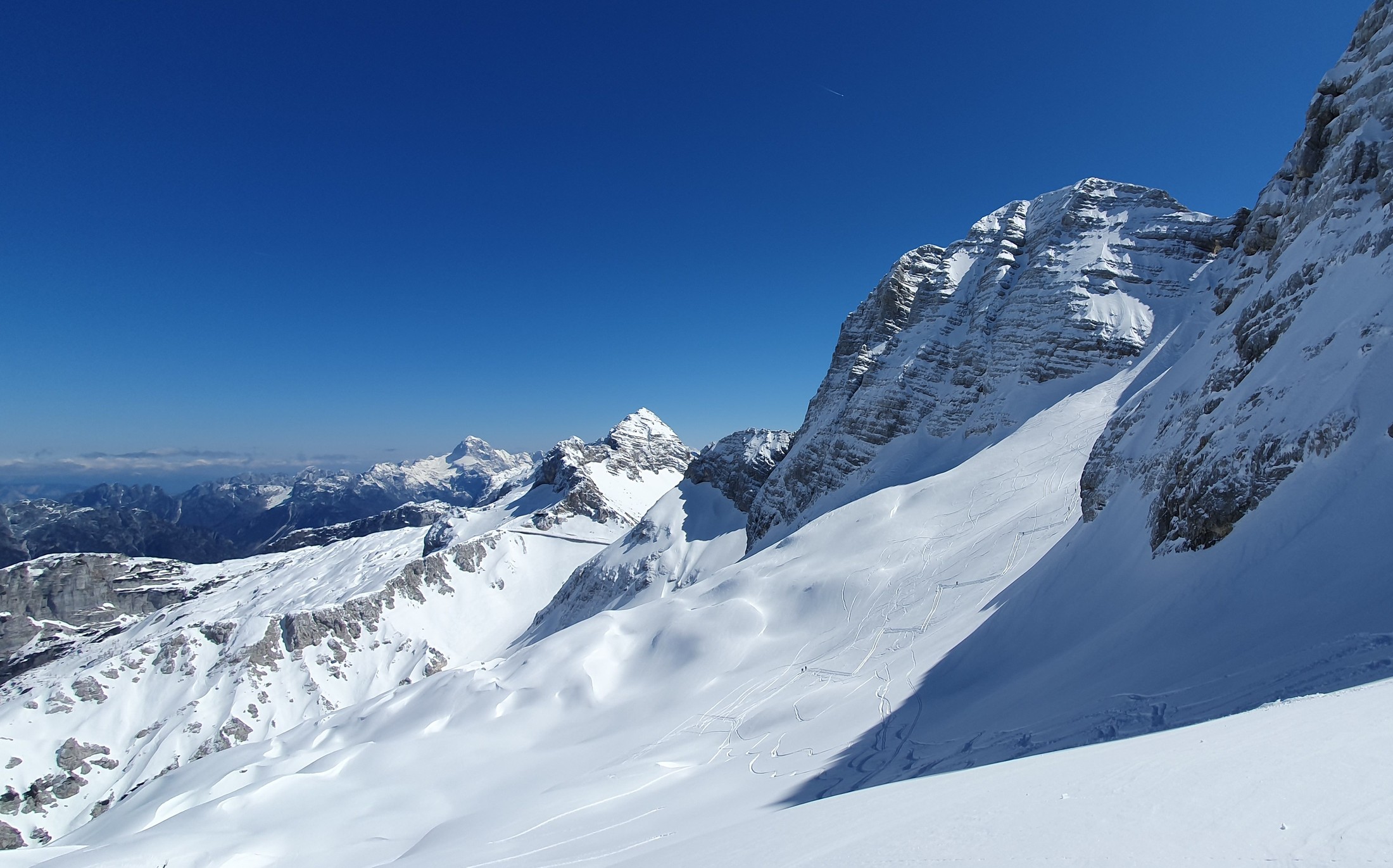 Sella Nevea cez Prestreljenisko okno (13)