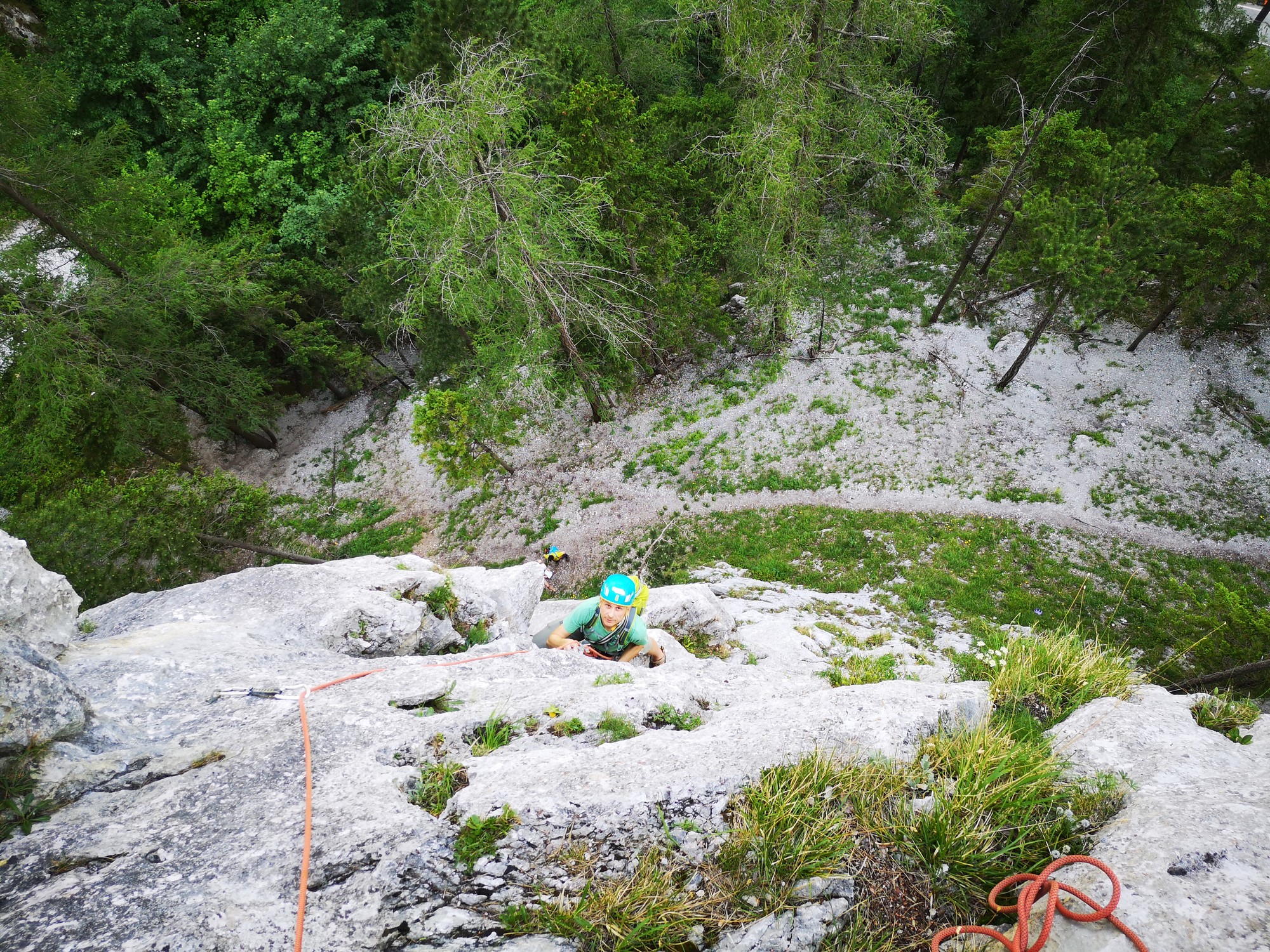 Alte Westwand (04) v druhej dĺžke