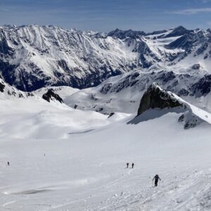 Skialp Pitztal (07) Záverečná časť vystupu na K2