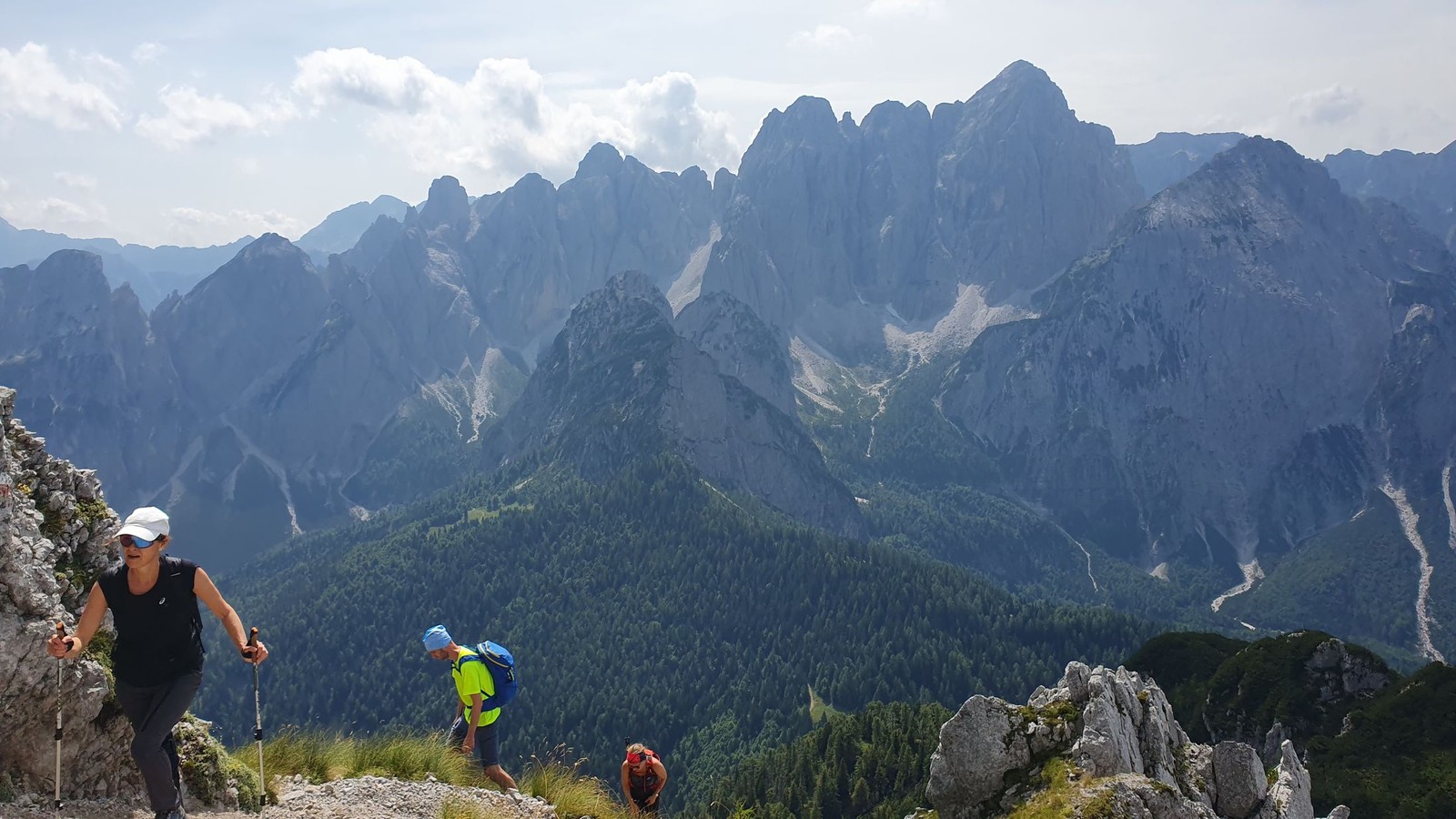 Cima del Cacciatore (15) - pod vrcholom
