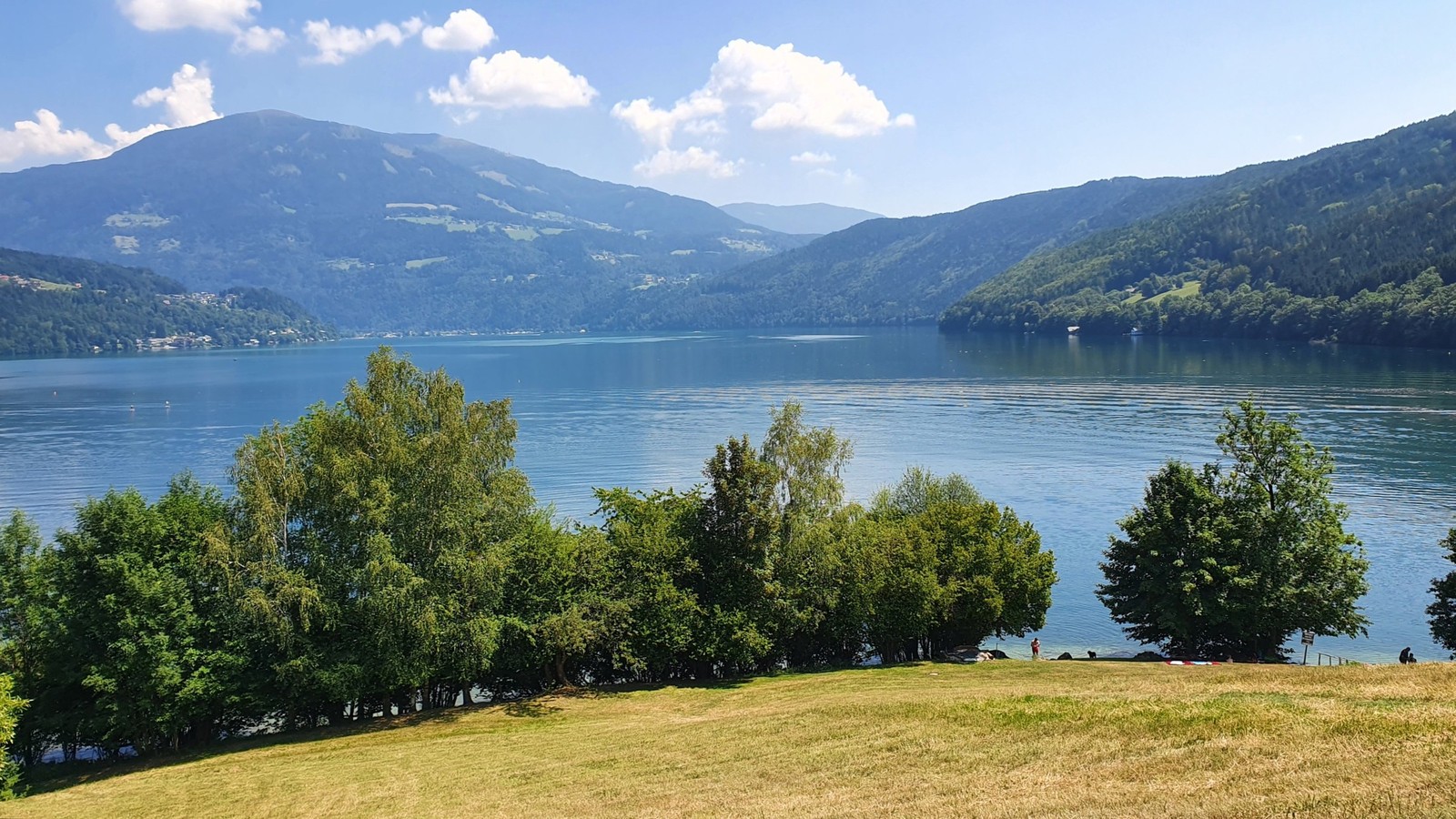 Cykloturistika okolo Millstätter See (12) na južnom brehu