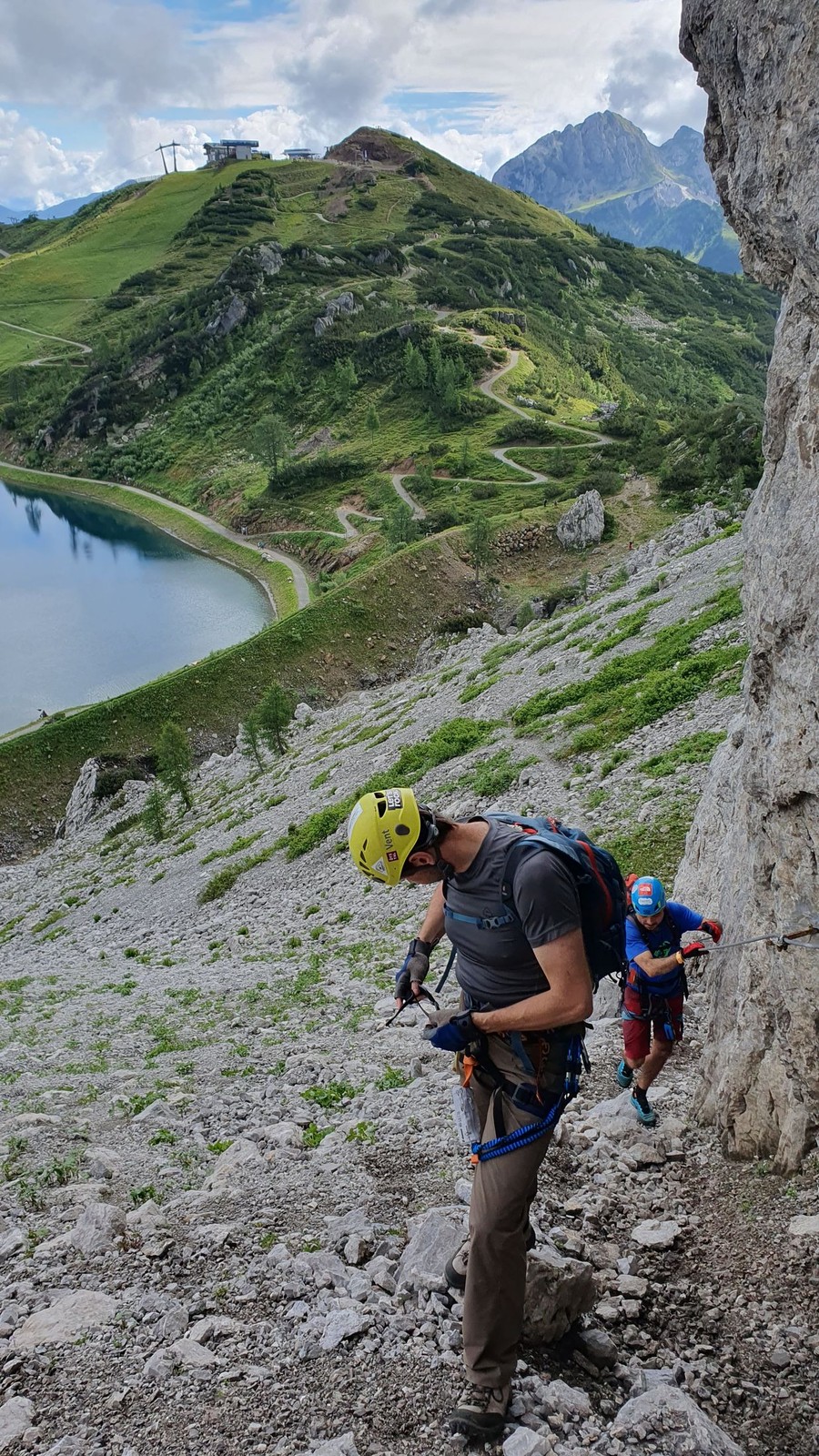 Ferrata Nassfeld Winkelturm Nordwand (09)