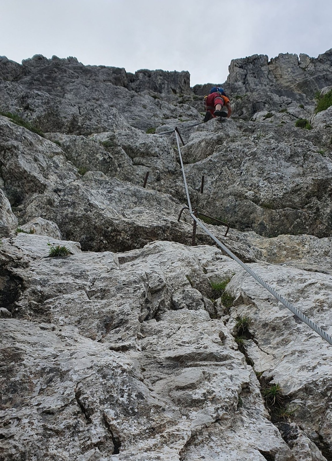 Ferrata Nassfeld Winkelturm Nordwand (13)