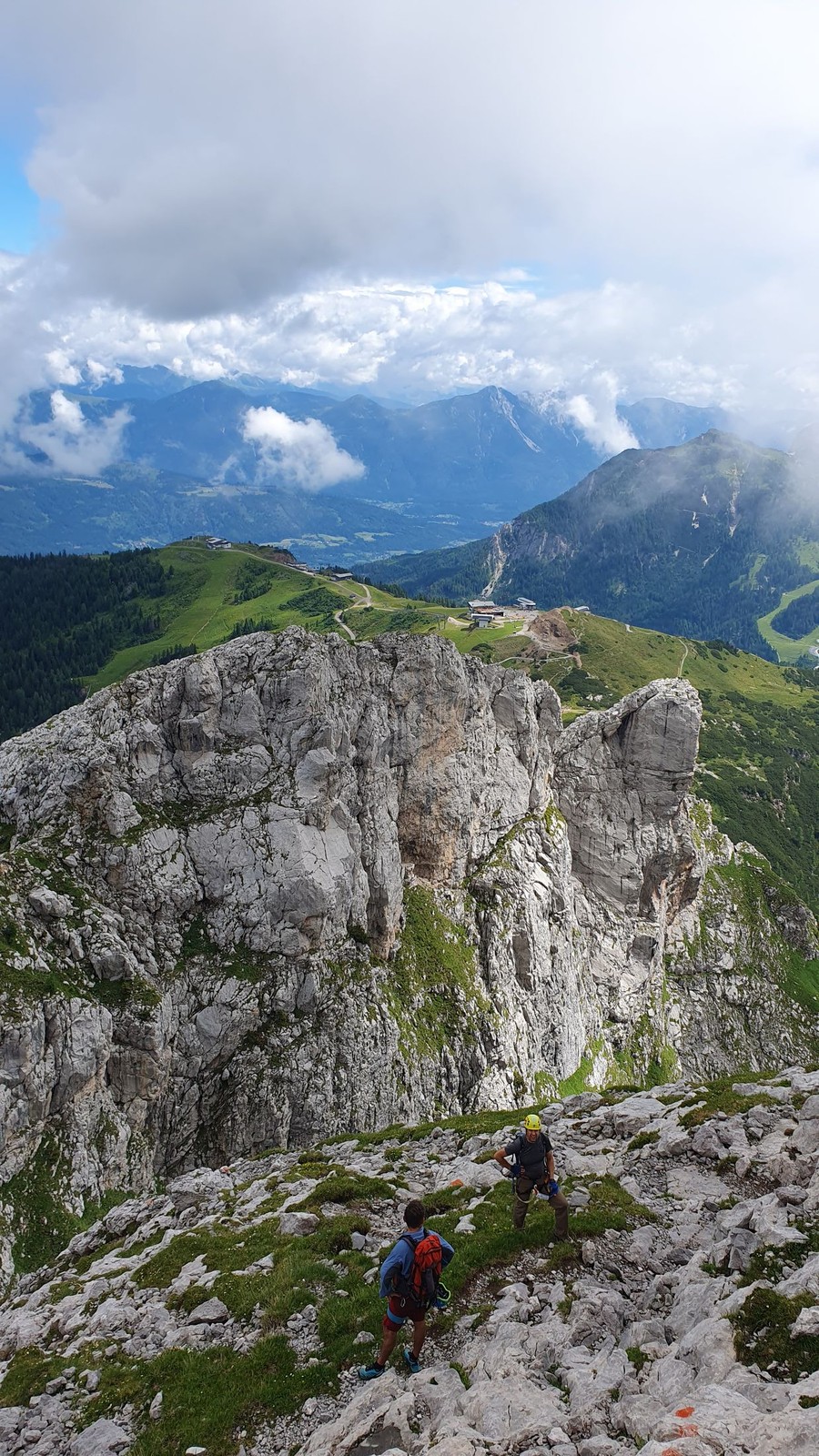Ferrata Nassfeld Winkelturm Nordwand (26)